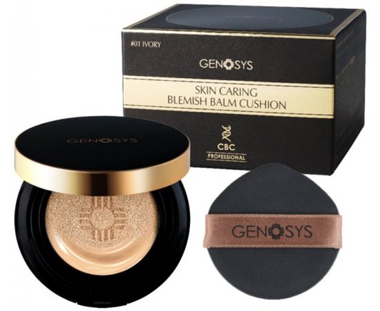 ВВ бальзам-кушон Genosys Skin Caring Blemish Balm Cushion SPF 50+/PA++++, 2 х15 g, фото _ab__is.image_number.default