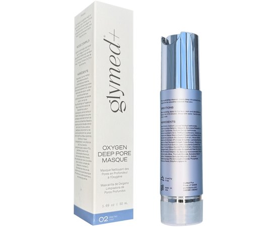 Кислородное средство для глубокой очистки пор GlyMed Oxygen Deep Pore Masque, 50 ml, изображение 2