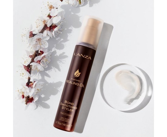Крем-уход для стайлинга L'anza Bond Smoothing Styler, 140 ml, изображение 3