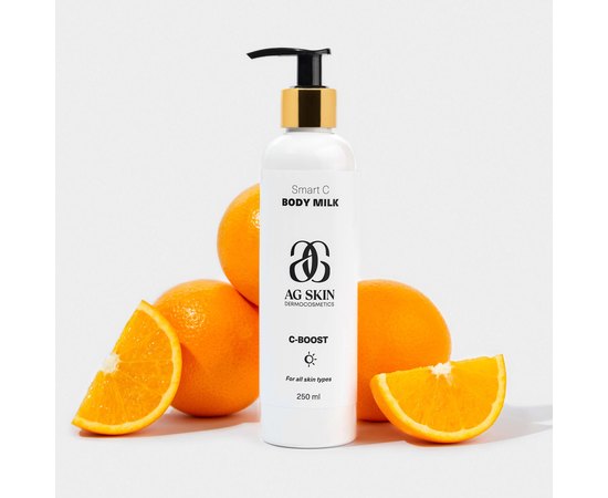 Молочко для увлажнения и сияния кожи AG Skin C-Boost Smart C Body Milk, 250 ml, изображение 2