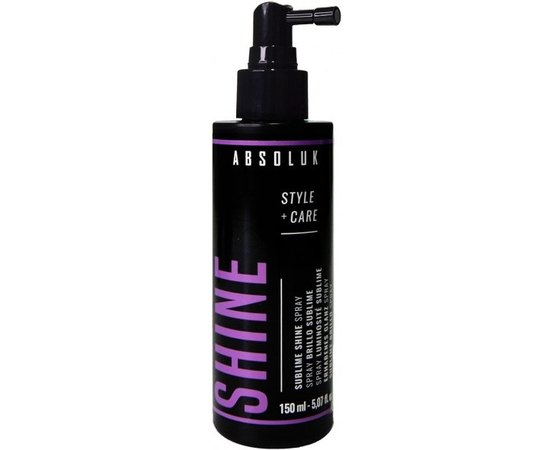 Спрей-блеск для волос Absoluk Style+Care Shine Sublime Shine Spray, 150 ml