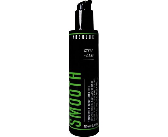 Випрямляючий бальзам для густого волосся Absoluk Style+Care Smooth Thick Hair Straichtening Balm, 175 ml, фото 