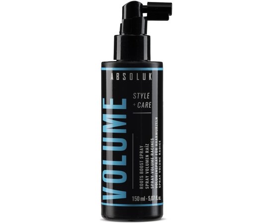 Спрей для прикорневого объема волос Absoluk Style+Care Volume Roots Boost Spray, 150 ml