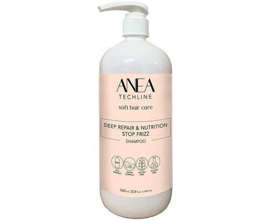 Шампунь глубокое восстановление Anea Techline Deep Repair Shampoo, изображение 2 Шампунь глубокое восстановление Anea Techline Deep Repair Shampoo, изображение 2