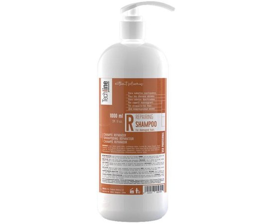 Шампунь для повного відновлення волосся Anea Techline Repairing Shampoo, 1000 ml, фото 