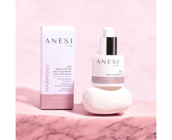 SOS-сыворотка для восстановления и успокоения микробиому кожи Anesi Harmony SOS Rescue Serum, изображение 3