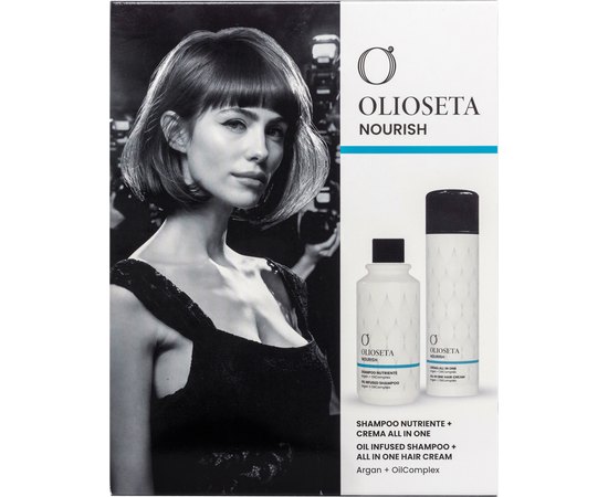 Подарунковий набір для волосся Ультраживильний Barex Olioseta Nourish Kit, 250+200ml, фото _ab__is.image_number.default