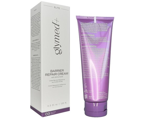 Відновлювальний зволожувальний крем з пептидами GlyMed Barrier Repair Cream with Amino Acids, 118 ml, фото _ab__is.image_number.default Відновлювальний зволожувальний крем з пептидами GlyMed Barrier Repair Cream with Amino Acids, 118 ml, фото _ab__is.image_number.default