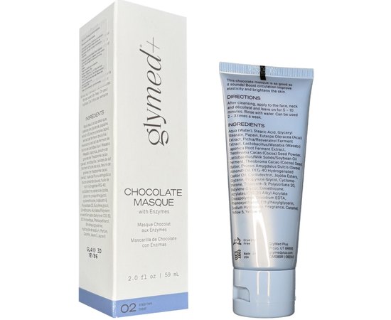 Кремоподібна омолоджувальна маска з какао GlyMed Chocolate Masque with Enzymes, 56 ml, фото _ab__is.image_number.default