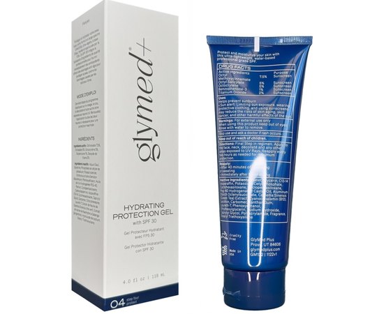 Солнцезащитный гель против фотостарения GlyMed Hydrating Protection Gel with SPF 30, изображение 3 Солнцезащитный гель против фотостарения GlyMed Hydrating Protection Gel with SPF 30, изображение 3