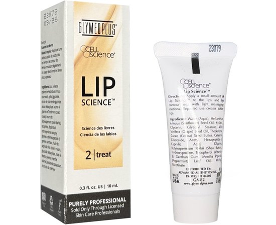 Бальзам для губ для додаткового об'єму GlyMed Lip Science, 10 ml, изображение 2