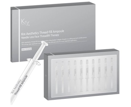 Колагенові нанонитки в шприцах-дозаторах KRX Aesthetics Thread Fill Ampoule, фото _ab__is.image_number.default