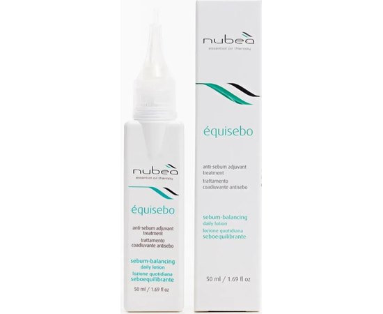 Себорегулирующий лосьон для волос Nubea Equisebo Sebum-Balancing Daily Lotion, 50 ml, изображение 2