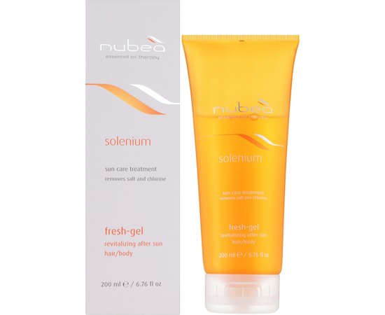 Ревіталізуючий очищаючий фреш-гель для волосся та тіла Nubea Solenium Fresh-Gel Revitalizing After Sun Hair/Body, фото _ab__is.image_number.default