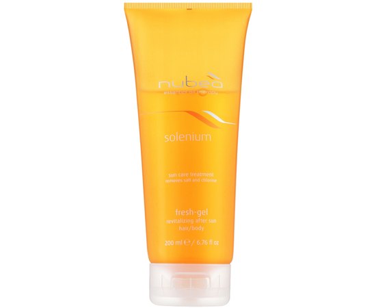 Ревитализирующий очищающий фреш-гель для волос и тела Nubea Solenium Fresh-Gel Revitalizing After Sun Hair/Body