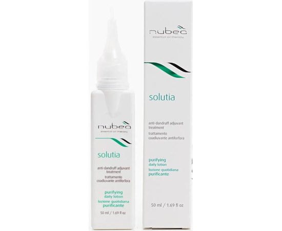 Очищающий лосьон для волос против перхоти Nubea Solutia Purify Daily Lotion, 50 ml, изображение 2