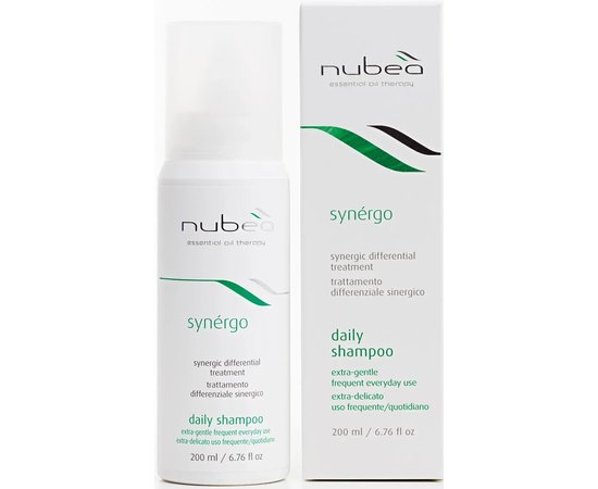 Шампунь для волос Nubea Synergo Daily Shampoo, 200 ml, изображение 2