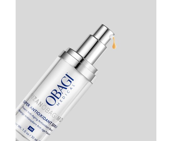 Омолаживающая сыворотка с мультикомплексом антиоксидантов Obagi Suzanobagimd Super Antioxidant Serum, 30 ml, изображение 2
