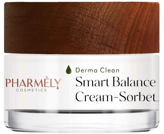 Балансирующий крем-сорбет Pharmely DermaClean Solution Smart Balance Cream-Sorbet, 50 ml