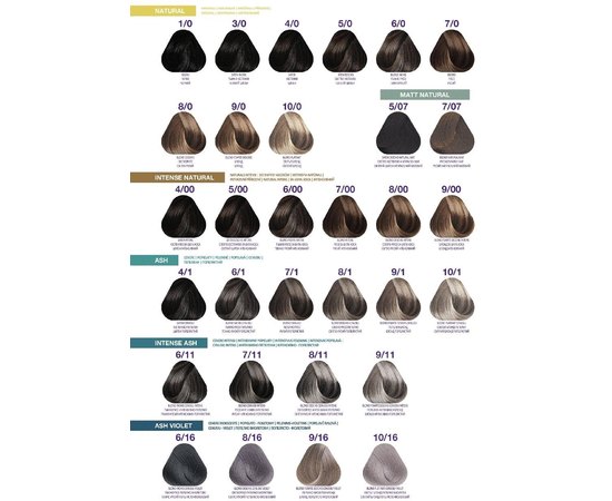 Крем-краска для волос Unic Crystal Permanent Hair Color, 100 ml, изображение 2