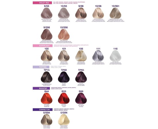 Крем-краска для волос Unic Crystal Permanent Hair Color, 100 ml, изображение 4