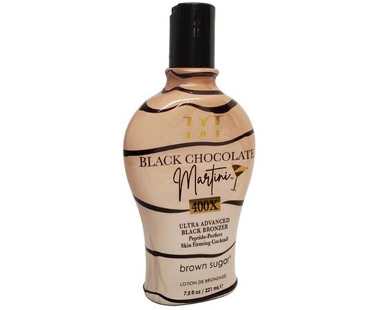 Крем для солярію з мега-темними бронзантами Brown Sugar Black Chocolate Martini 400X, 221 ml, изображение 2
