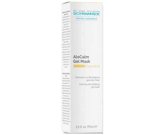 Заспокійлива охолоджуюча гель-маска Dr.Schrammek AloCalm Gel Mask, 75 ml, фото _ab__is.image_number.default