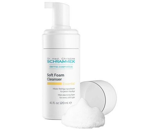 Нежная пенка для очищения лица Dr.Schrammek Soft Foam Cleanser, 120 ml, изображение 2