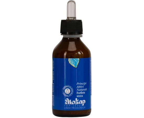 Натуральные активные ингредиенты Сухая перхоть Eliokap Top Level Principi Attivi Naturali Forfora Secca, 100 ml
