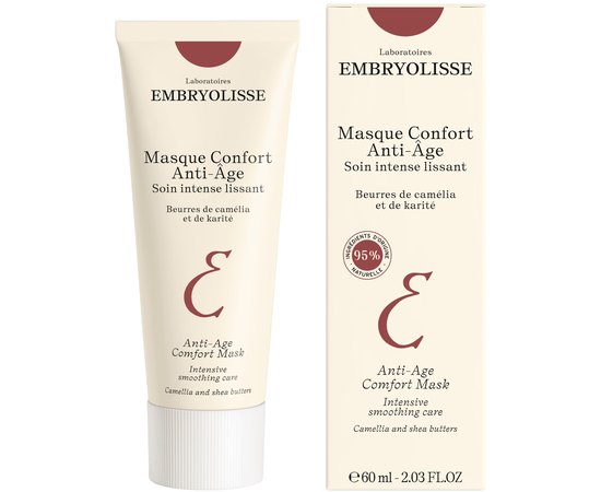 Интенсивная разглаживающая маска для кожи лица Embryolisse Anti-Age Comfort Mask, 60 ml, изображение 2