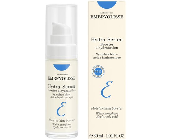 Увлажняющая концентрированная сыворотка для лица Embryolisse Hydra-Serum, 30 ml, изображение 2