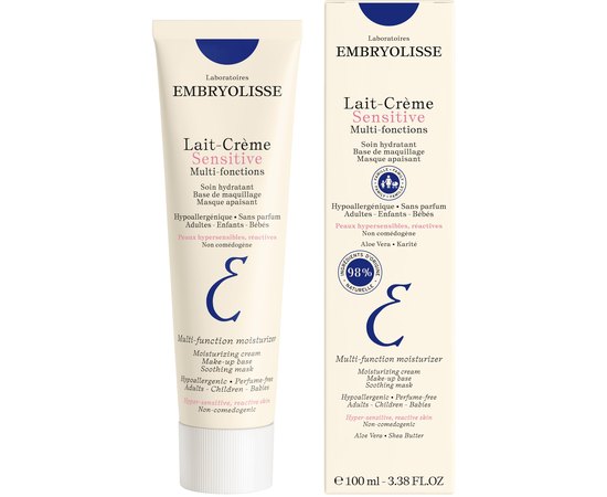 Зволожувальний крем для чутливої шкіри Embryolisse Lait-Creme Sensitive, 100 ml, фото _ab__is.image_number.default