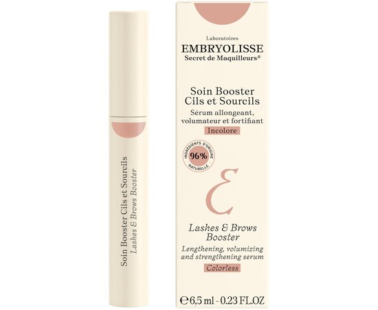 Сироватка для стимулювання росту вій та брів Embryolisse Lashes & Brows Booster Green, 6,5 ml, фото _ab__is.image_number.default