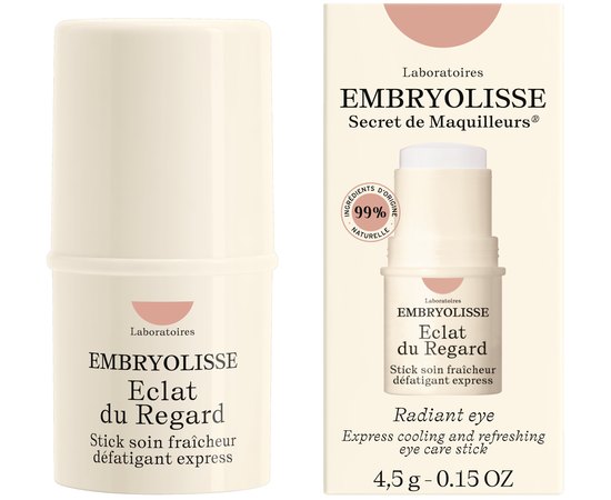 Экспресс-уход мгновенного действия для кожи вокруг глаз Embryolisse Radiant Eye Green, 4,5 g, изображение 2