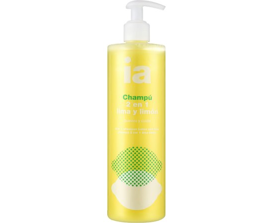 Шампунь и кондиционер 2 в 1 с экстрактом лайма и лимона Interapothek Champu 2 en 1 Lima Y Limon, 500 ml