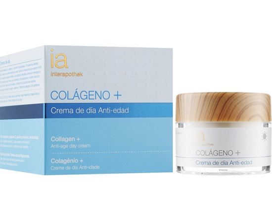 Дневной лифтинг-крем для лица Interapothek Crema De Dia Anti-Age Colageno, 50 ml, изображение 2