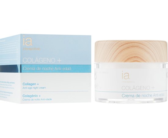 Ночной антивозрастной крем для лица Interapothek Crema De Noche Anti-Edad Colageno +, 50 ml, изображение 2