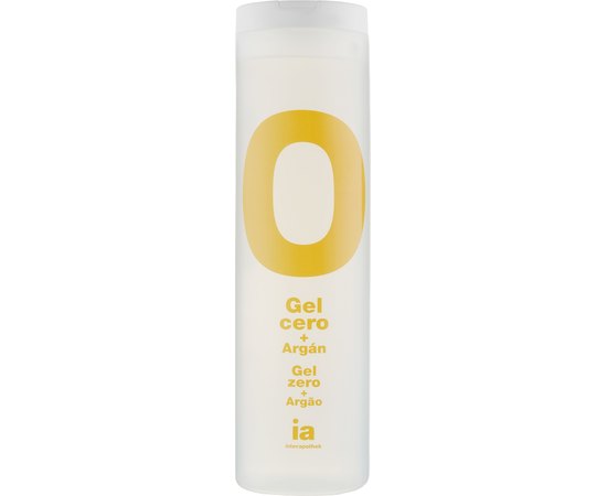 Гель для душа 0% с маслом арганы для чувствительной кожи Interapothek Gel Cero + Argan, 1000 ml