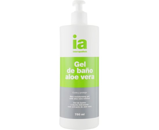 Освежающий гель для душа с экстрактом алоэ вера Interapothek Gel De Bano Aloe Vera