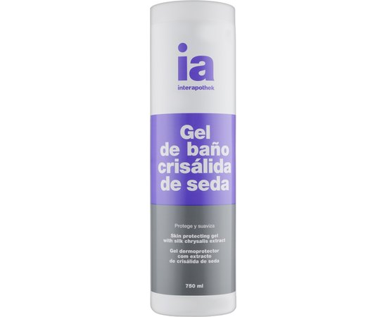 Гель для душа с экстрактом шелка Interapothek Gel De Bano Crisalida De Seda, 750 ml