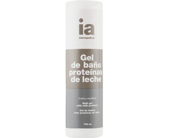 Гель для душа с молочными протеинами Interapothek Gel De Bano Proteinas De Leche, 750 ml