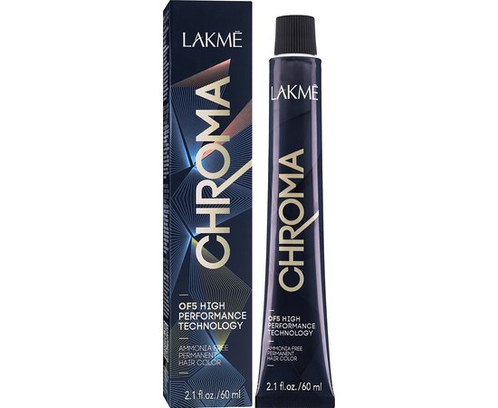 Безаммиачная перманентная краска для волос Lakme Chroma Permanent Hair Color, 60 ml, изображение 2
