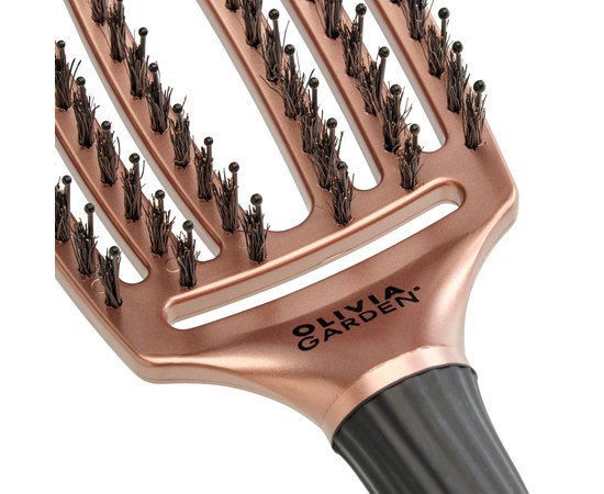 Щетка для укладки Olivia Garden Finger Brush Trinity Bronze OGID1689, изображение 2