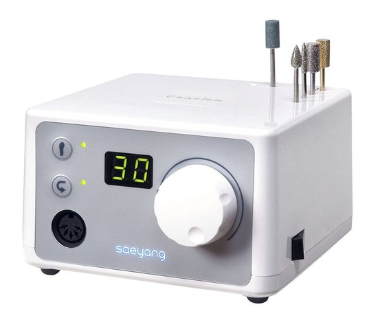 Фрезер для маникюра K35 с ручкой SH30N 30000 об/мин Saeyang K35, изображение 3