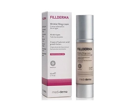 Нано крем для заполнения морщин Филлдерма Sesderma Fillderma Wrinkle Filling Cream, 50 ml, изображение 2