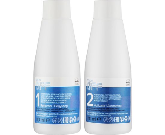 Деколорант для удаления цвета стойкой краски для волос Unic Color Off Hair Color Remover, 2*110 ml