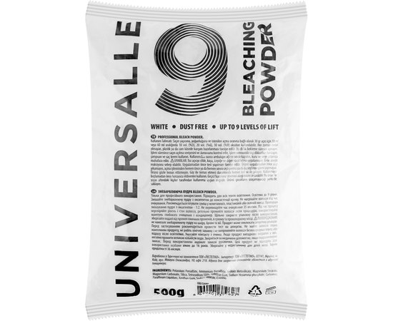 Осветительная пудра для волос Universalle Bleaching Powder, изображение 2