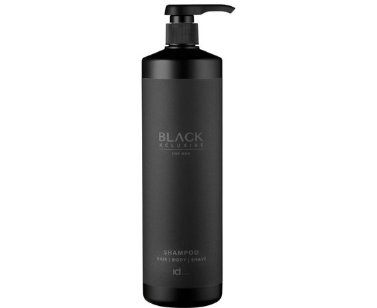 Універсальний шампунь для волосся, тіла та гоління id Hair Xclusive Black Total Shampoo, фото _ab__is.image_number.default