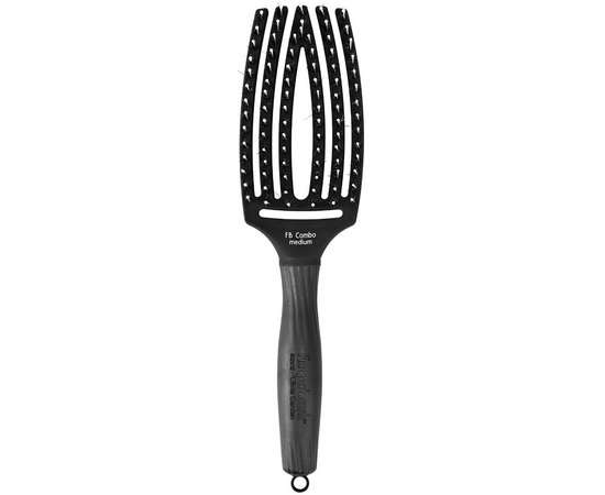 Щетка изогнутая продувная с комбинированной щетиной Olivia Garden Finger Brush Combo, изображение 5