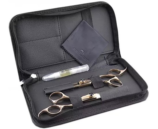 Чехол для ножниц и аксессуаров Olivia Garden Black Standart pouch OGID1339, изображение 2